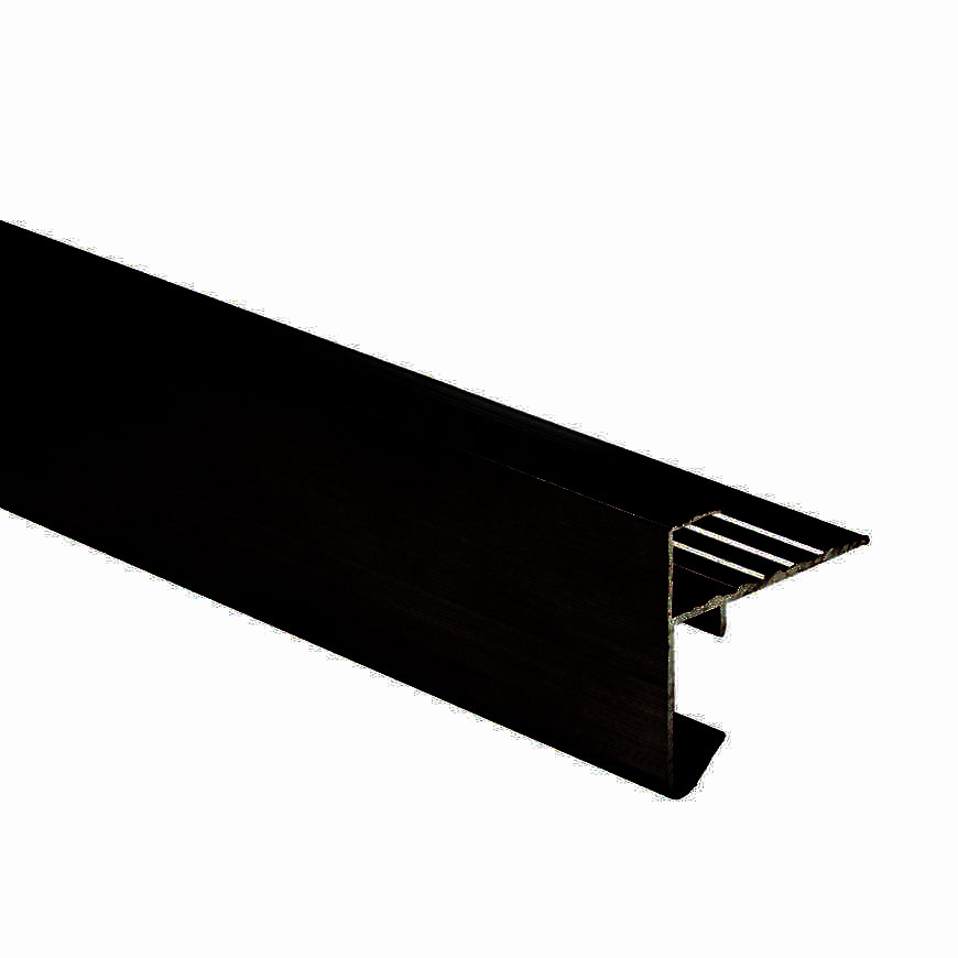 Zwart aluminium daktrim & toebehoren