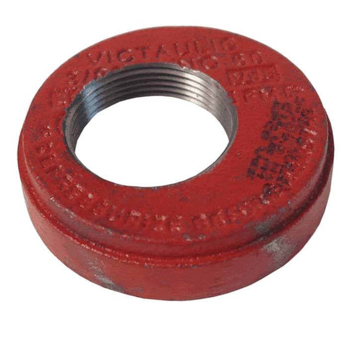 Victaulic RED FIRE eindkap met bi.dr. excentrisch ST 60