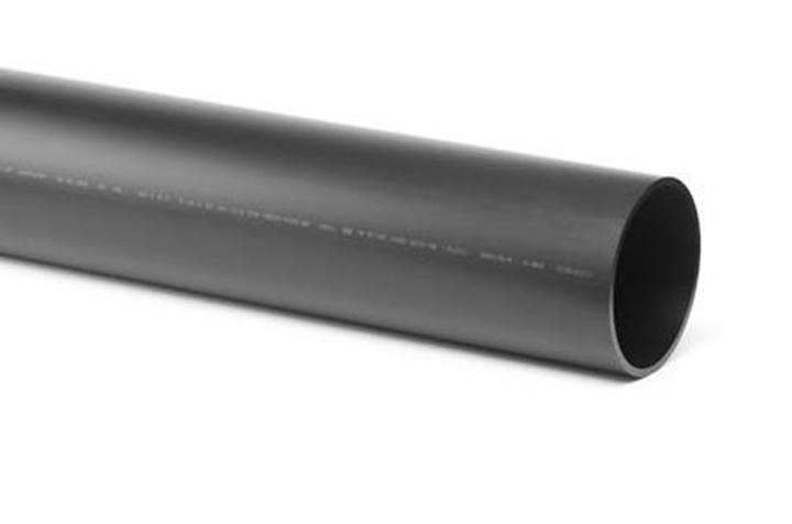 PE80 afvoer buis getemperd zwart L=5