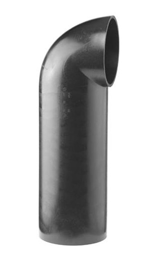PE80 afvoer knie 90° lang KOMO