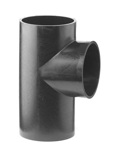 PE80 afvoer T-stuk 88,5° KOMO