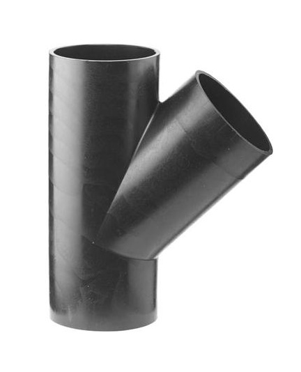 PE80 afvoer T-stuk 45° KOMO