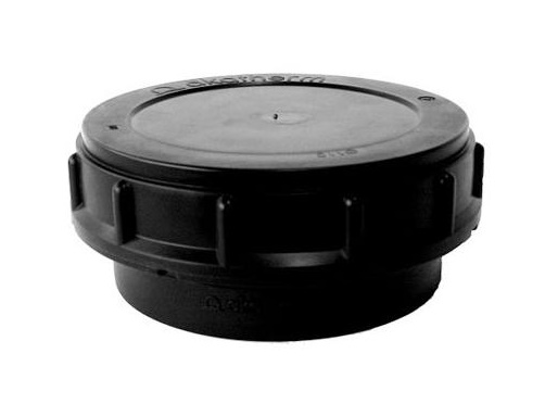 PE80 afvoer schroefeindkap kort KOMO