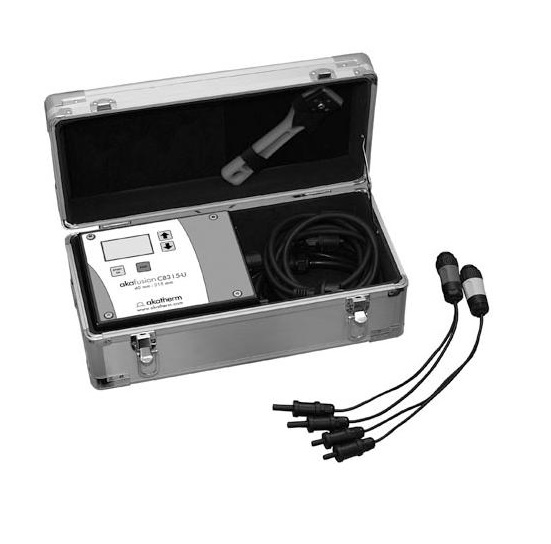 PE80 elektrolasapparaat 40-160mm 230V