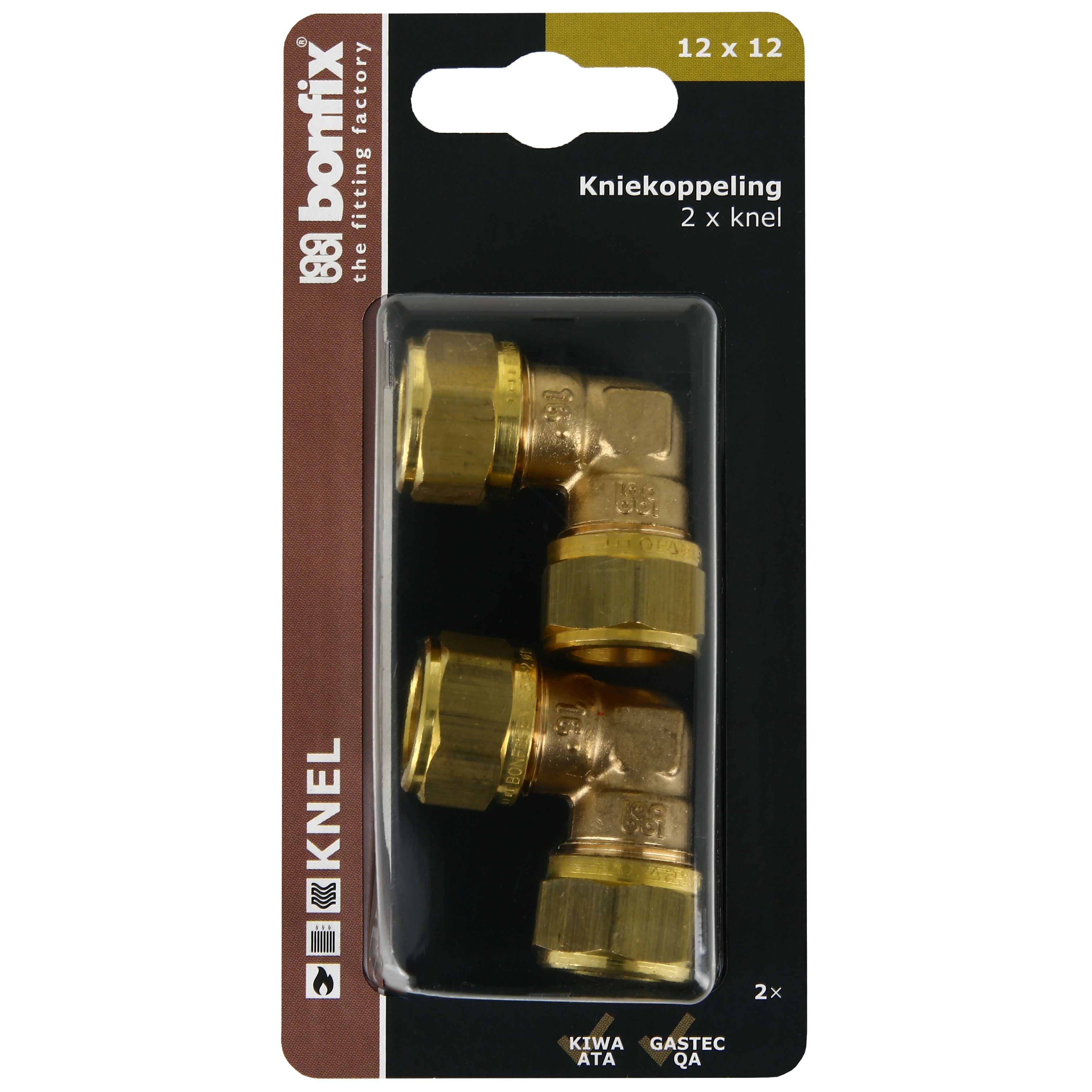 BONFIX Blister knel knie 12x12mm 2x