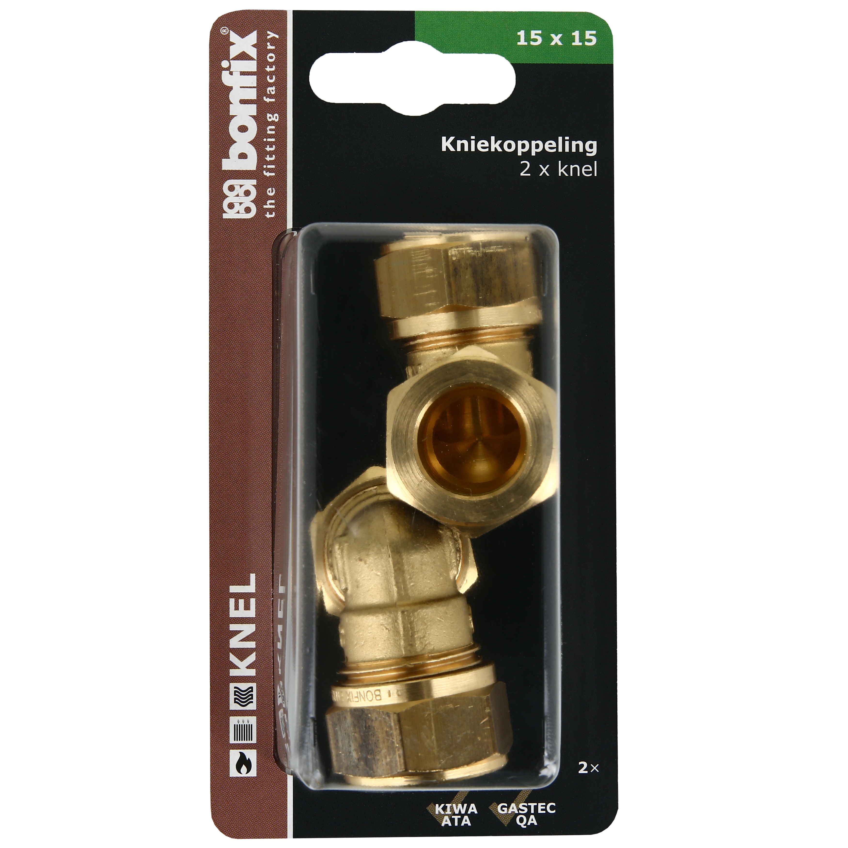 BONFIX Blister knel knie 15x15mm 2x
