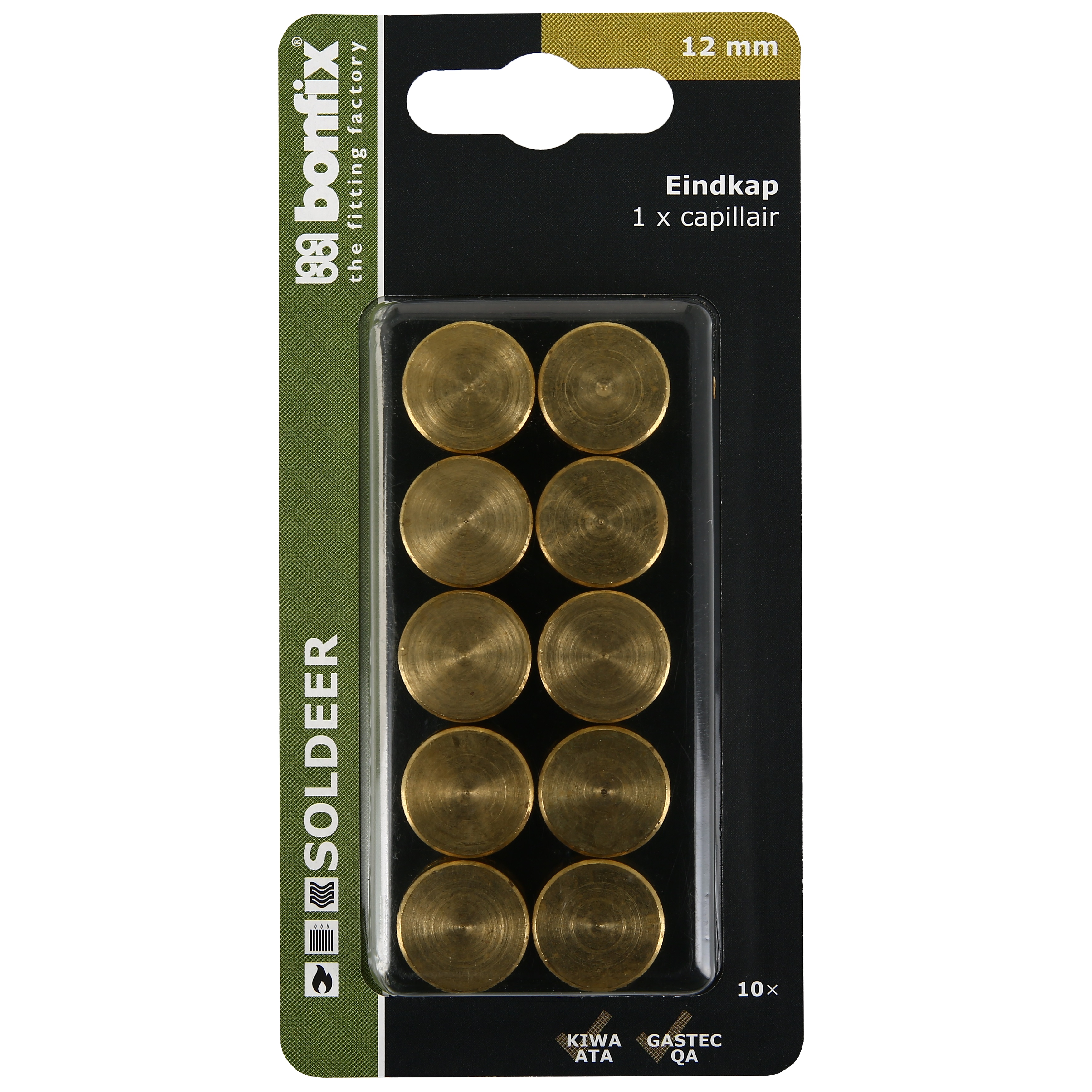 BONFIX Blister Cap. kap 12mm 10x
