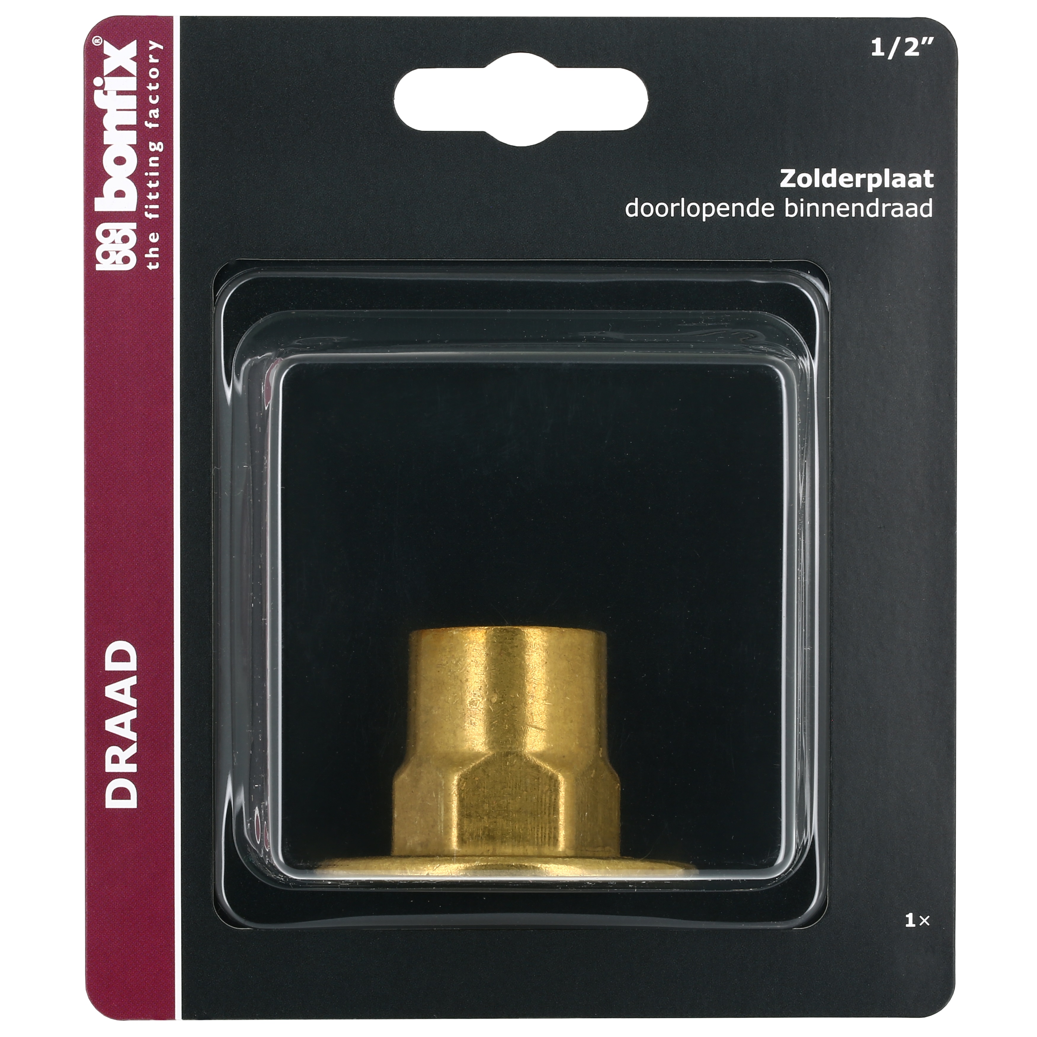 BONFIX Blister Zolderplaat 1/2" bi.