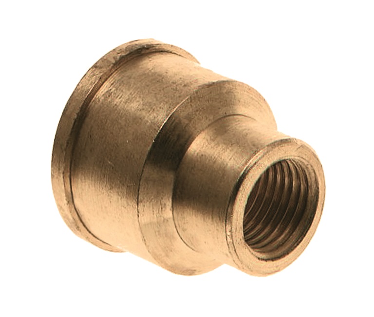 BONFIX Zak messing draad verloopsok 1/2"x3/8" bi.x bi.