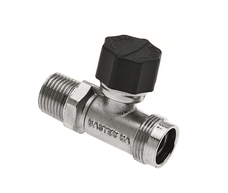 BONFIX Zak gasaansluitkraan recht