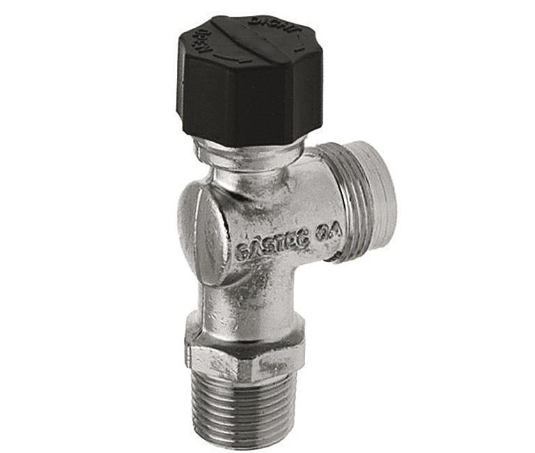 BONFIX Zak gasaansluitkraan haaks