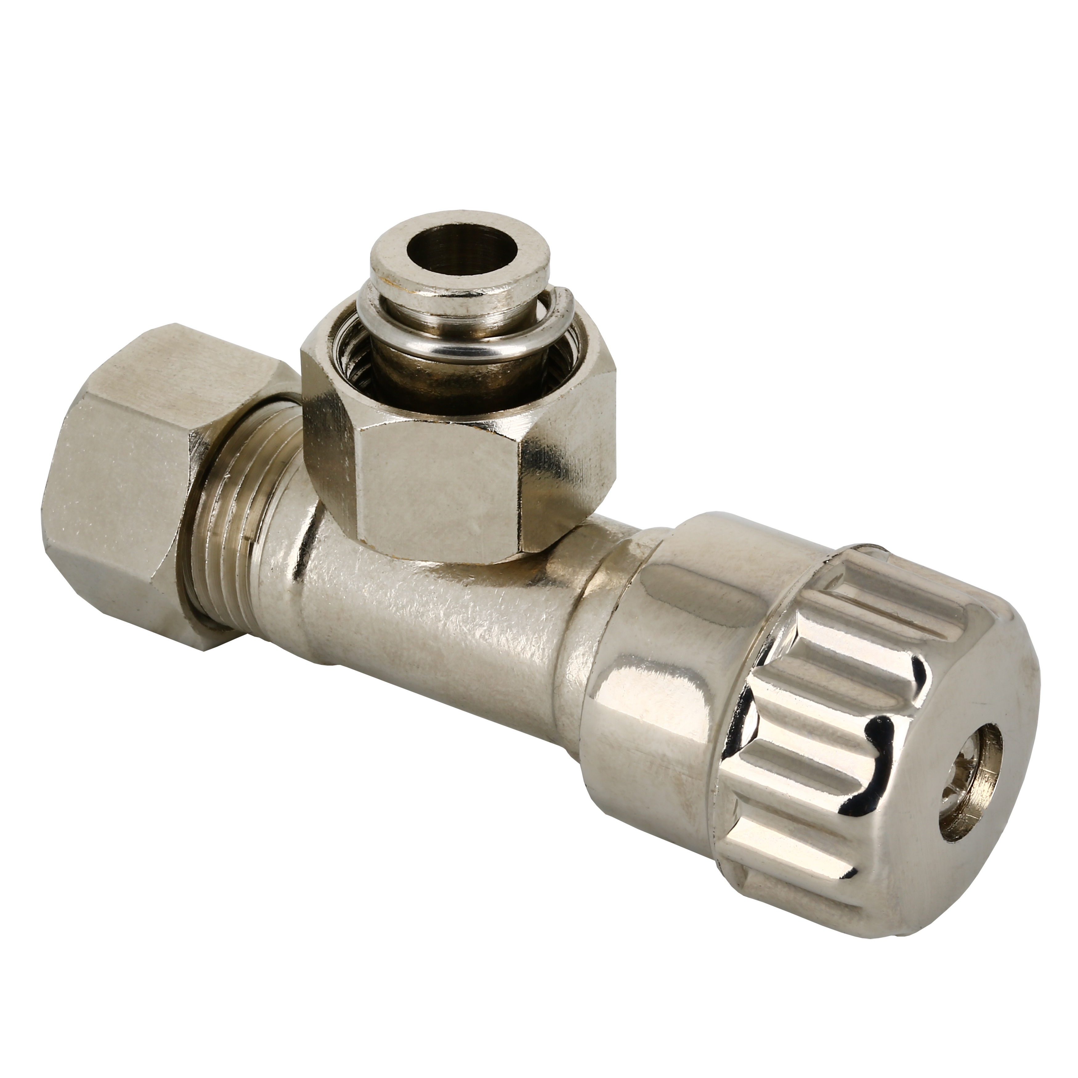 BONFIX Zak hoek stopkraan 12x3/8" bi. chroom