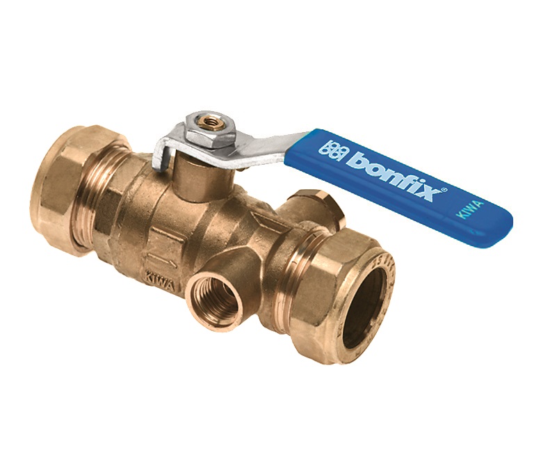 BONFIX Zak knel kogelstopkraan 15x15mm