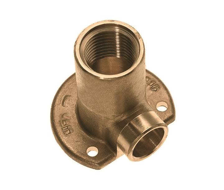 BONFIX Zak Cap. muurplaat hoog 15x1/2" bi.