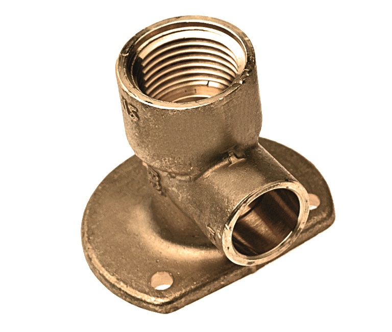 BONFIX Zak Cap. muurplaat hoog 15x1/2" bi.