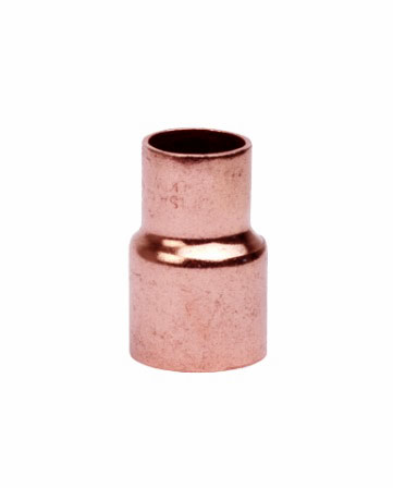 BONFIX Zak Cap. roodkoper verloopsok 15x12mm