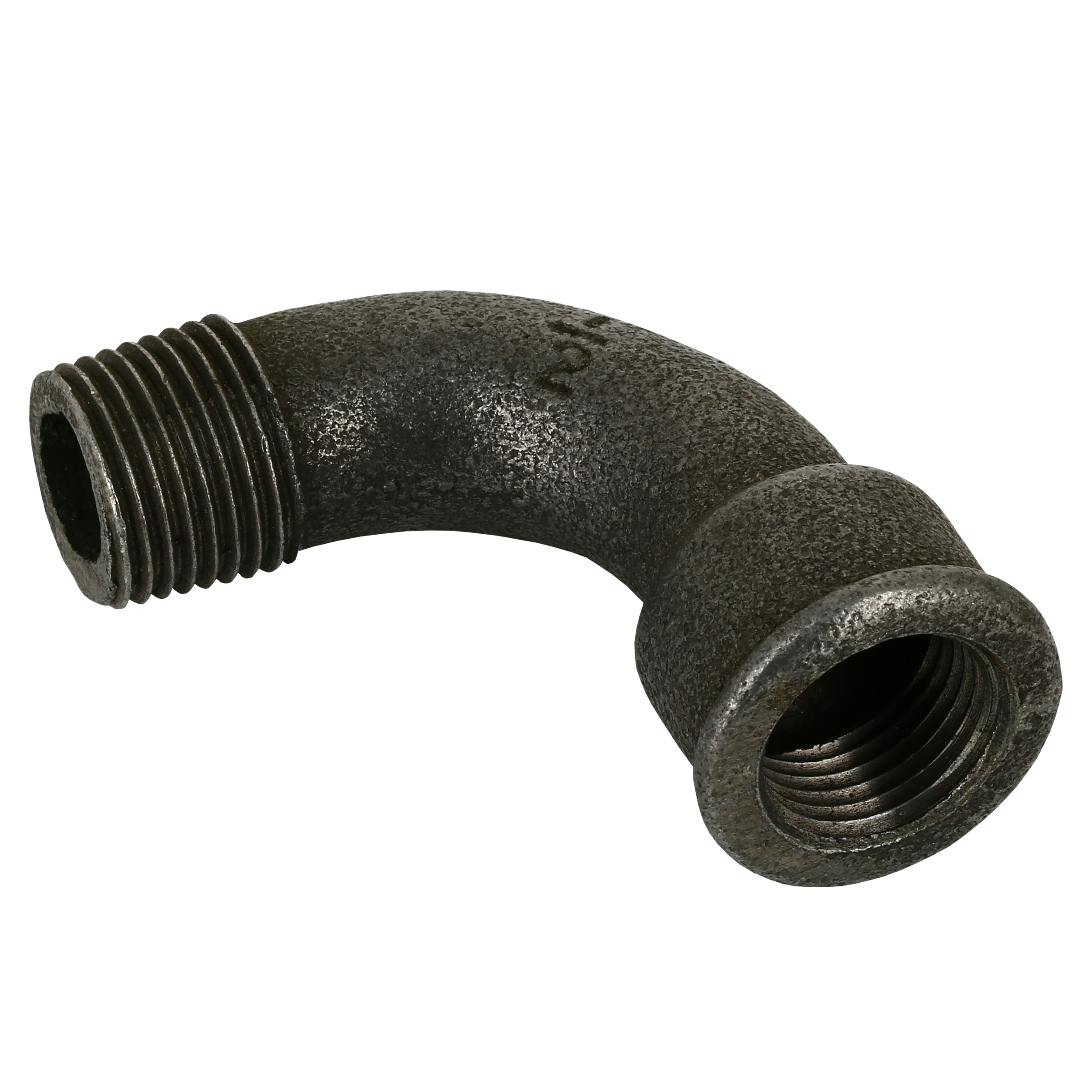 BONFIX Zak malleable bocht 1/2" bi.x bu. zwart