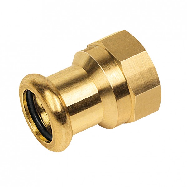 BONFIX Zak Press brons water schroefbus 15x1/2" bi.