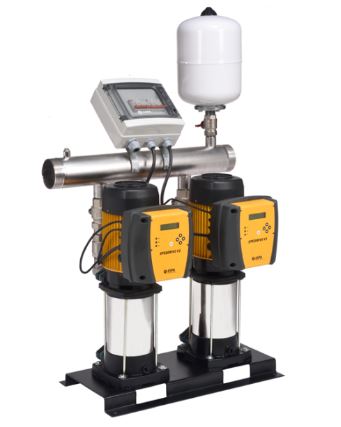 ESPA boosterset 2 pomps CKE 2M Multi 25 - 4 230V nominaal totaal 4m³/h bij 50 meter