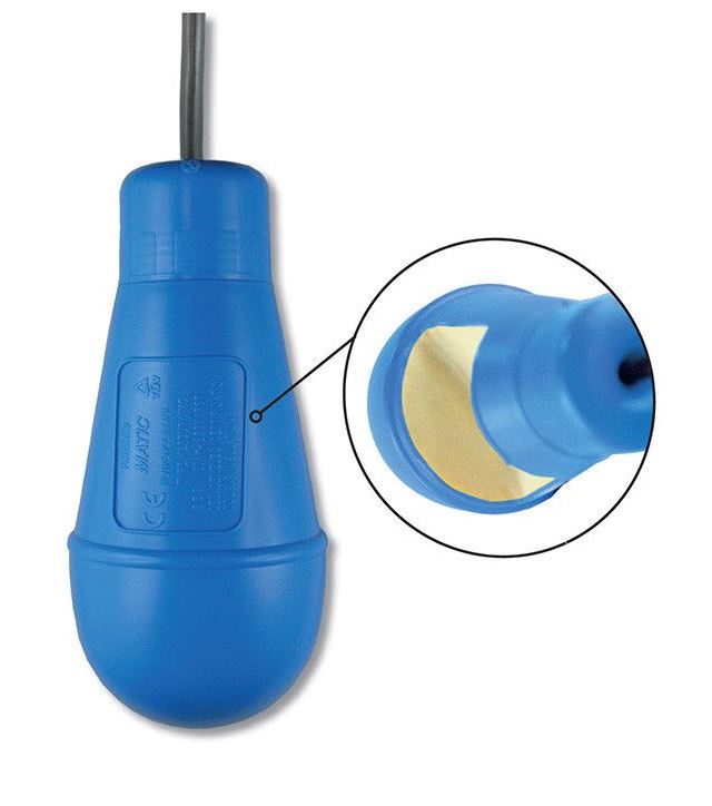 Vuilwater vlotterdrijfschakelaar 10 meter