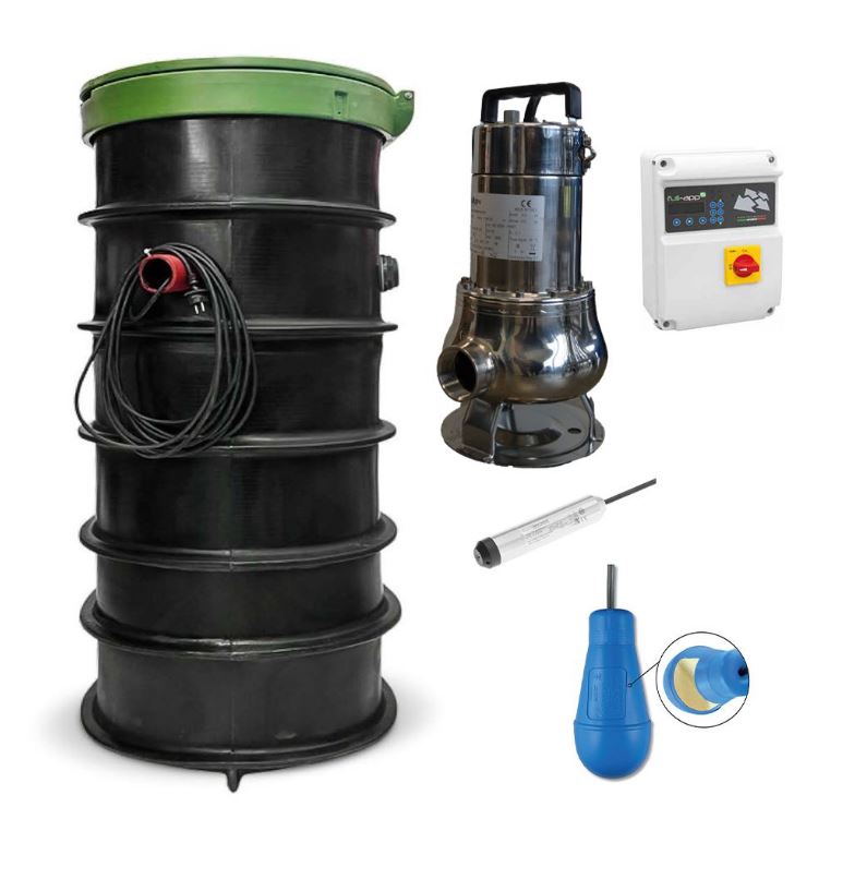 Hydrosphere PE pompput RO-MEDIO 350L ARVEN ARVEX 100M