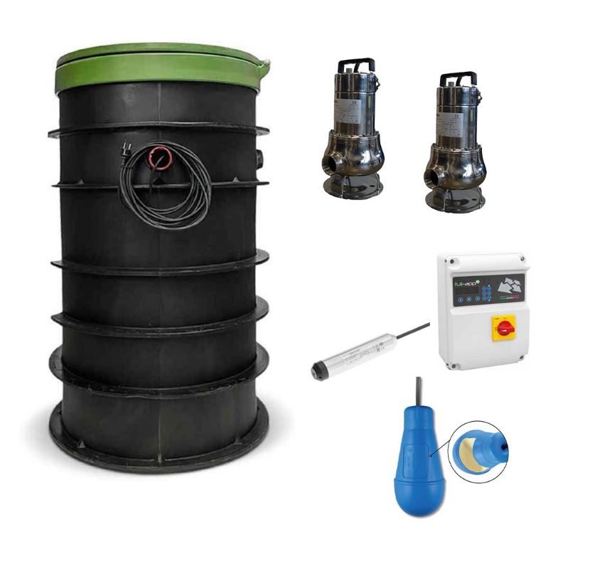 Hydrosphere PE pompput RO-MAXI 750L DUO ARVEN ARVEX 100M