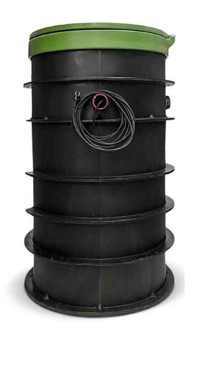Hydrosphere PE pompput RO-MEDIO 750L DN800*1500, exclusief pomp
