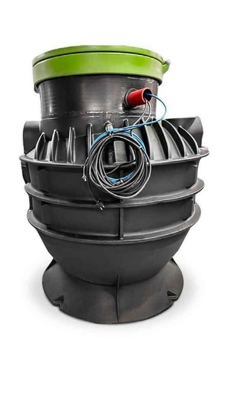 Hydrosphere PE pompput RO-MEGA 1130L DN1200/800*1500, exclusief pomp