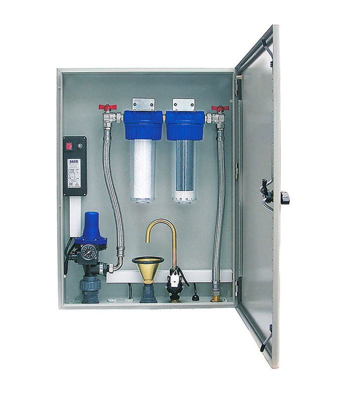 Hydrosphere ERCU Silent, onderaansluiting