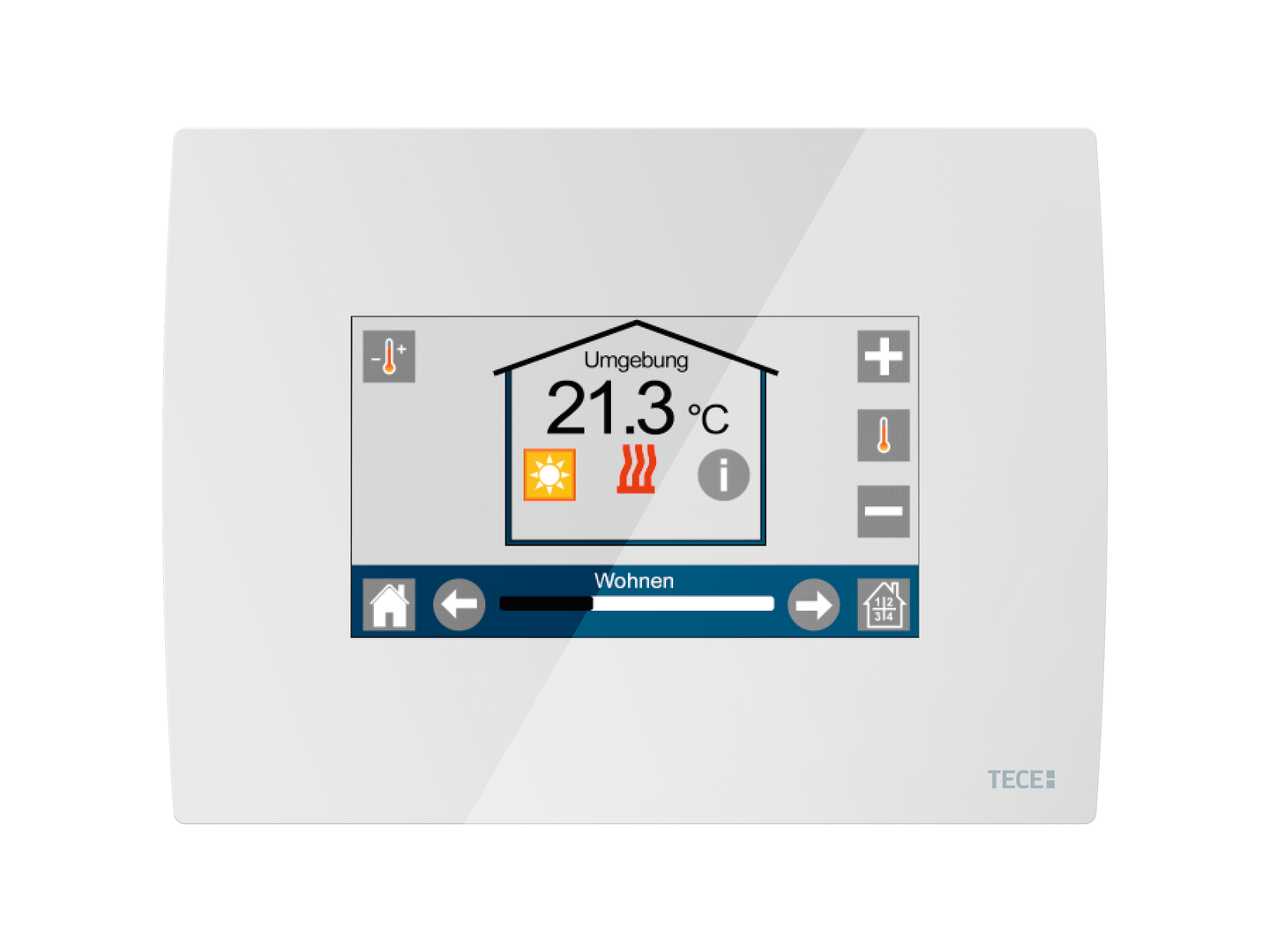 TECEfloor Smart Home-centrale SH-CU, wit