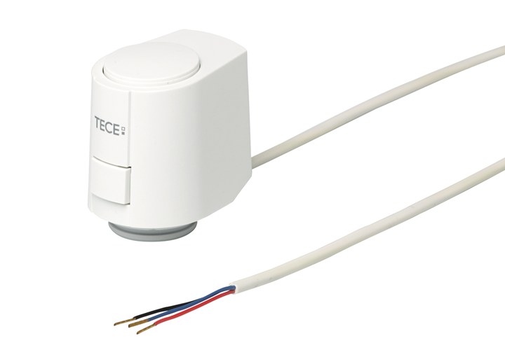 TECEfloor SLQ zonemotor 24 V, t.b.v. gebouwbeheersystemen