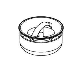 TECE reserveonderdeel stankafsluiter "superlaag" voor horizontale afvoeren DN 50 "superlaag"