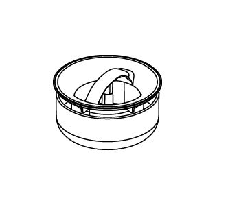 TECE reserveonderdeel O-ring voor opzetstuk met 110 mm
