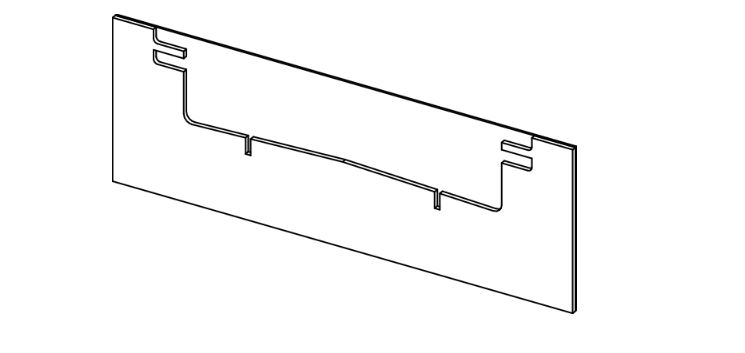 TECEdrainprofile geluiddempingsstroken voor afvoer "normaal", "laag" en "loodrecht"