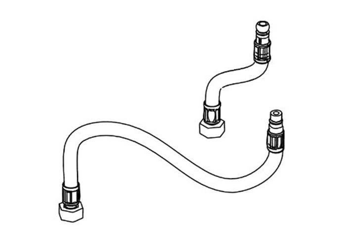 TECEone gewapende slangen warm en koud (tot 2020)
