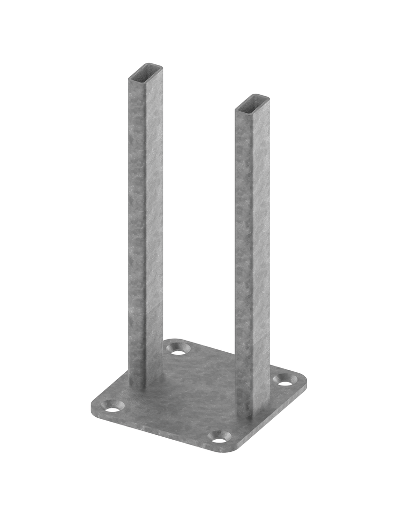 TECEprofil dubbele steun voor smalle scheidingswanden