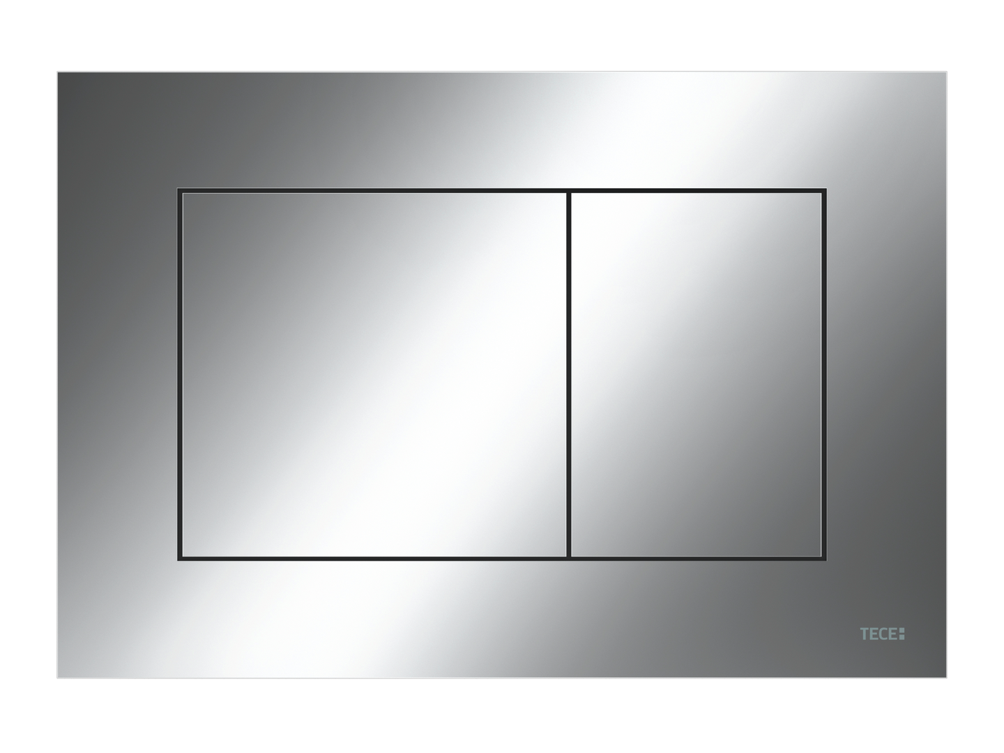 TECEnow WC-bedieningsplaat, glanzend chroom