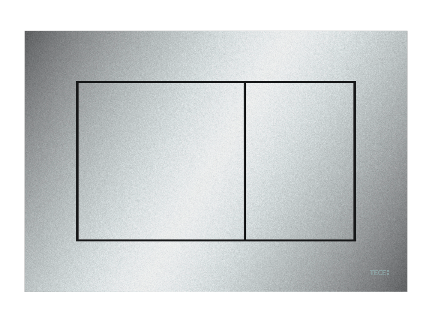 TECEnow WC-bedieningsplaat, mat chroom