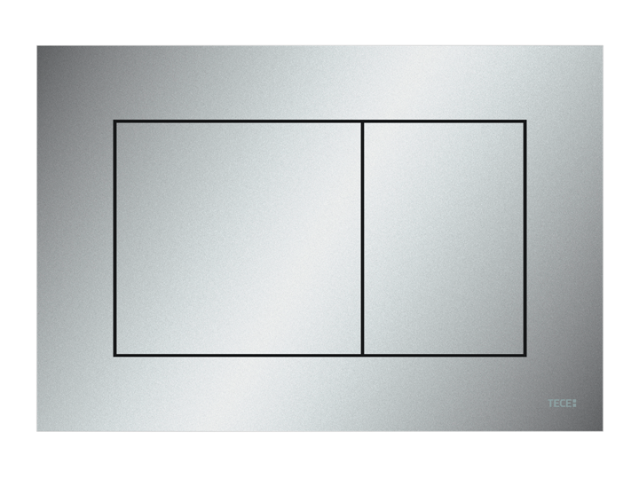 TECEnow WC-bedieningsplaat, mat chroom