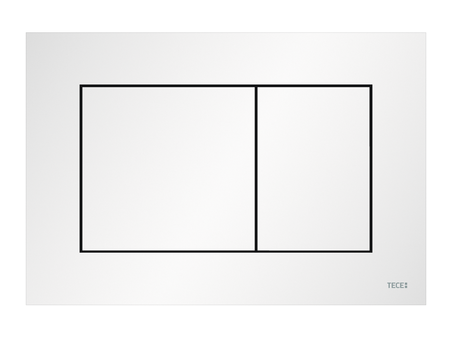 TECEnow WC-bedieningsplaat, mat wit