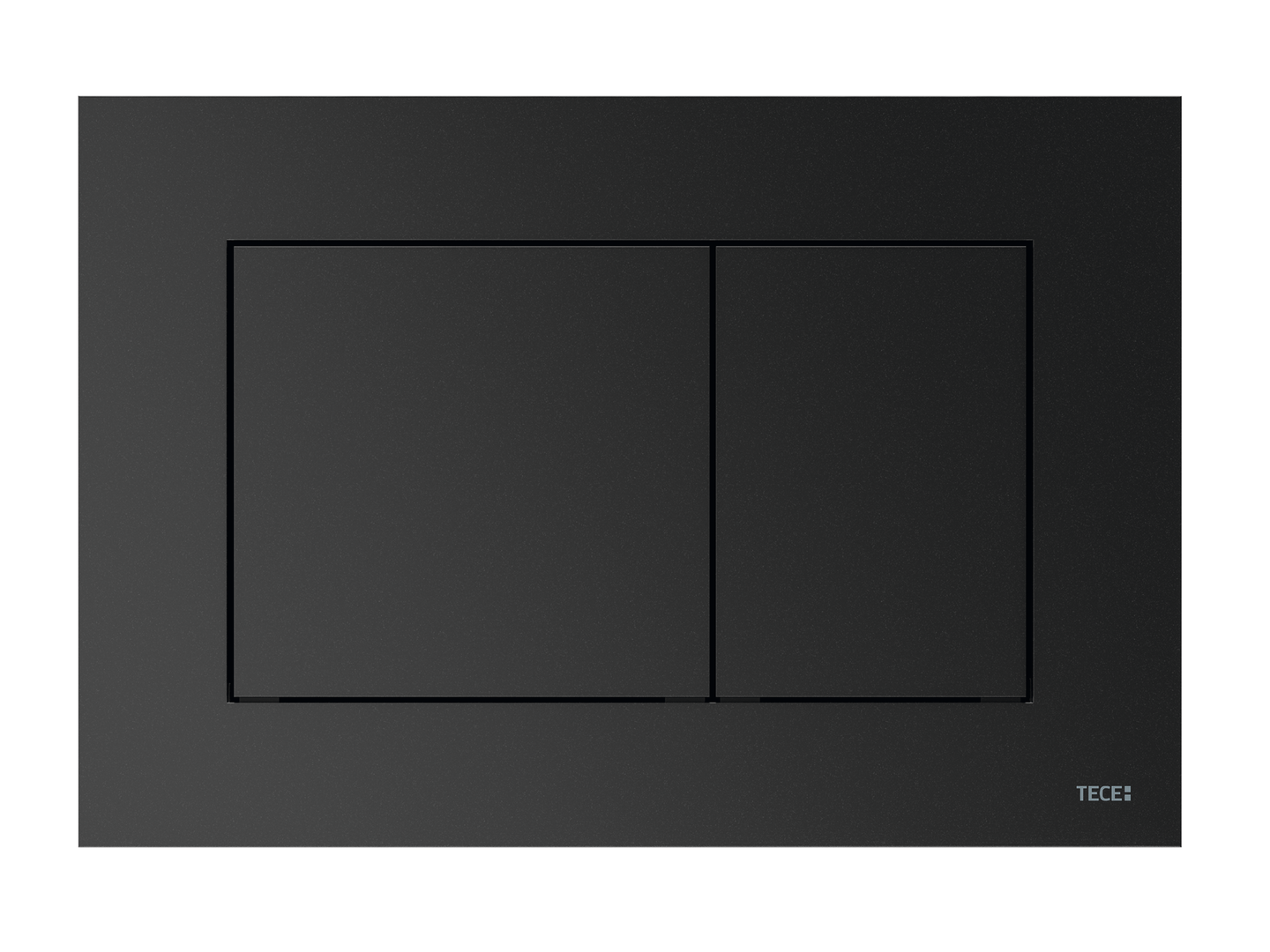 TECEnow WC-bedieningsplaat voor duospoeltechniek, grafiet metallic