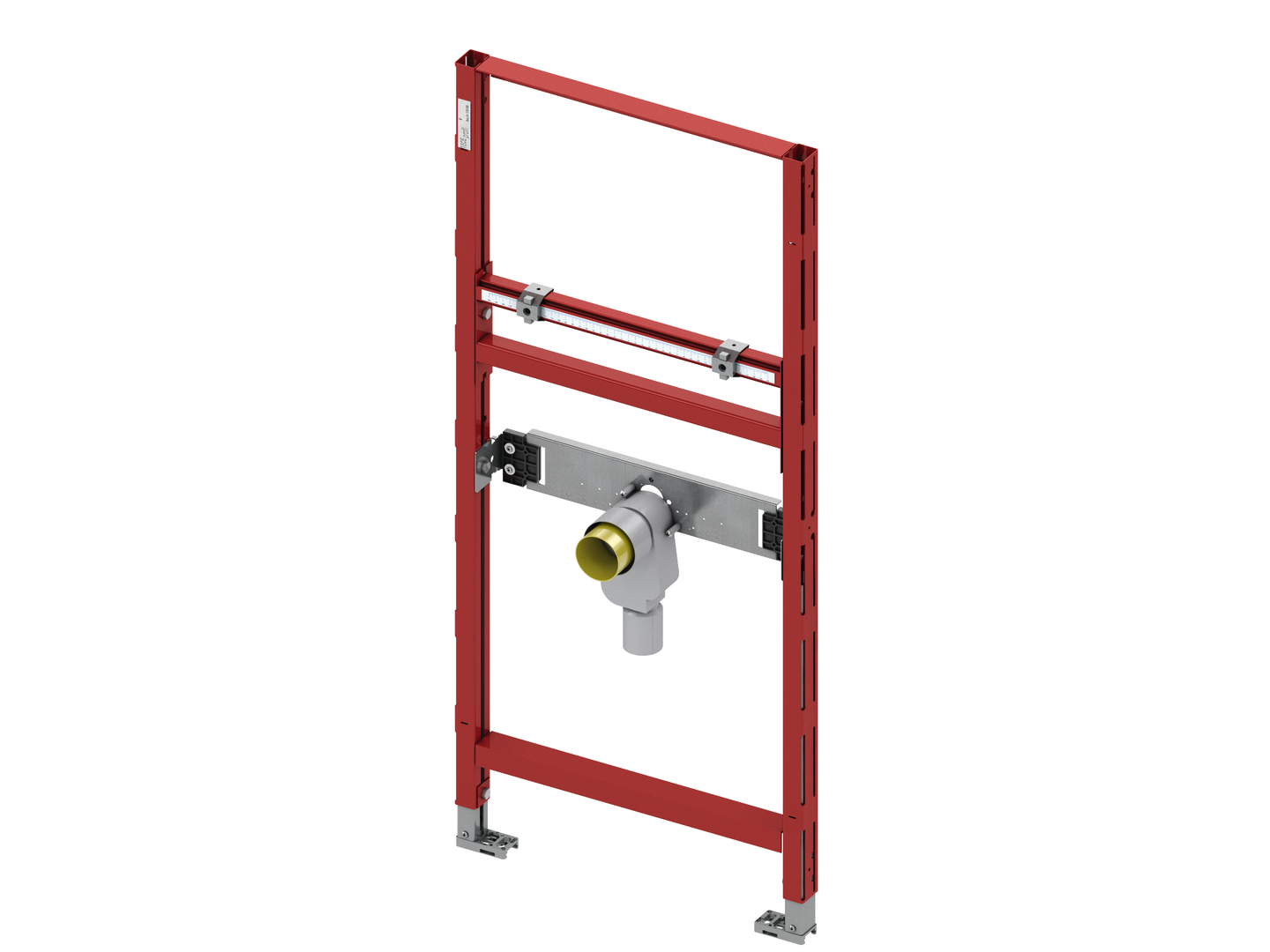 TECEprofil wastafel-inbouwframe bouwhoogte 1120 mm met inbouwsifon