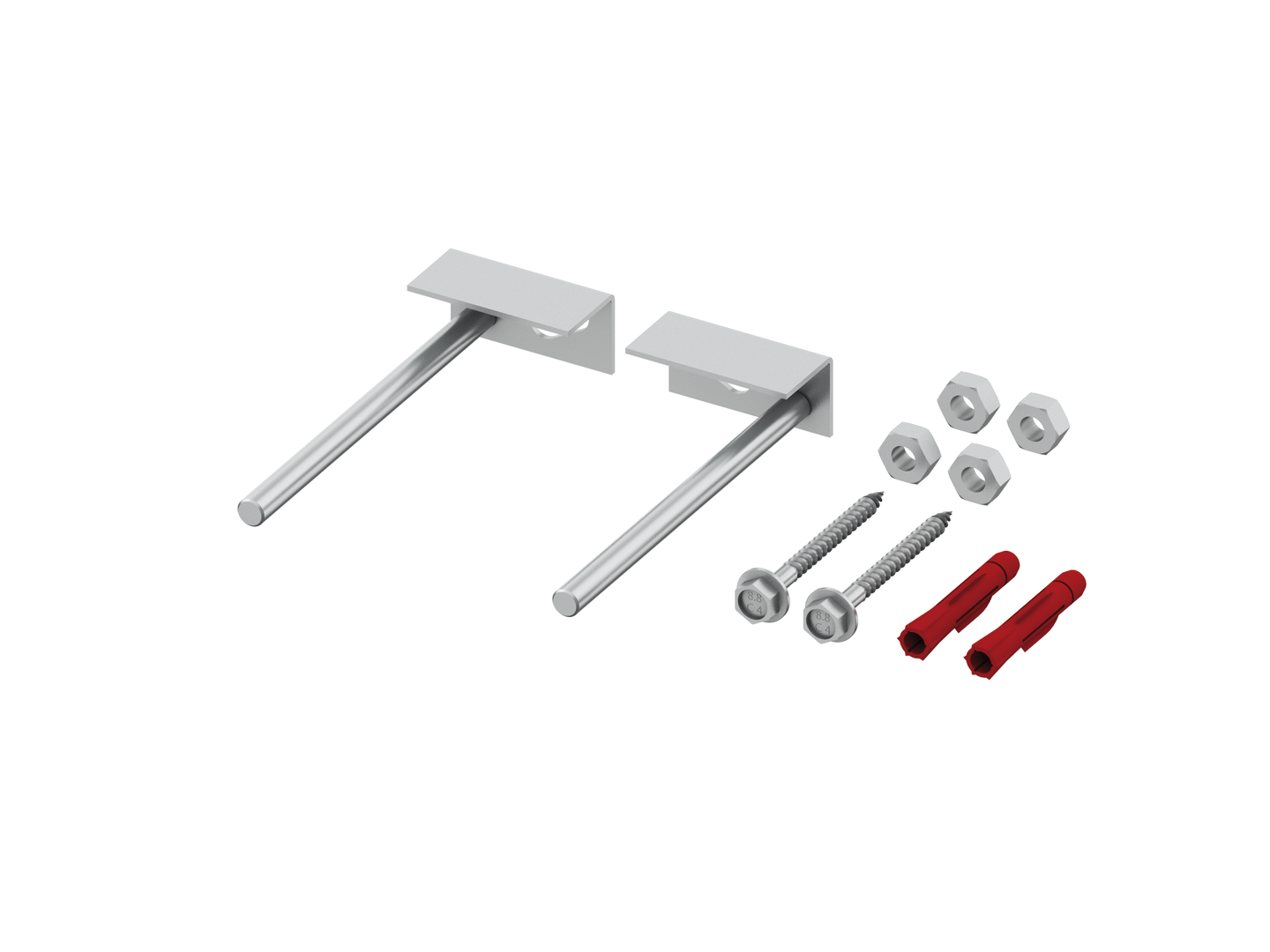 TECE inbouwframe bevestiging 90°