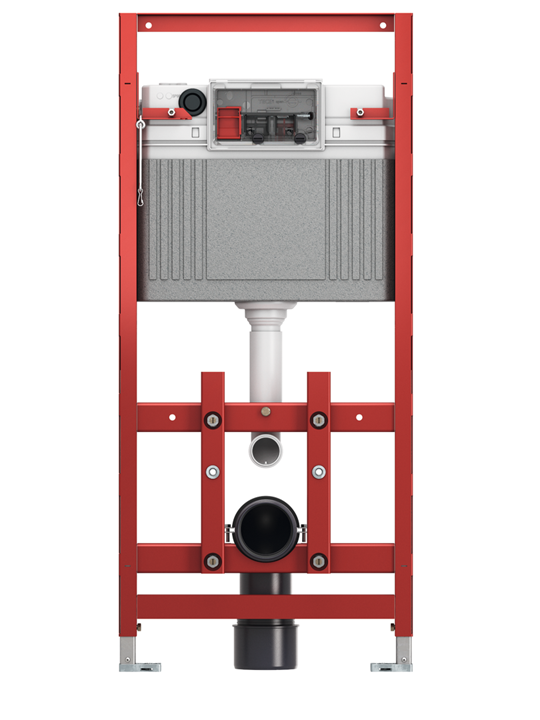 TECElux WC-inbouwframe 100, bouwhoogte 1120 mm