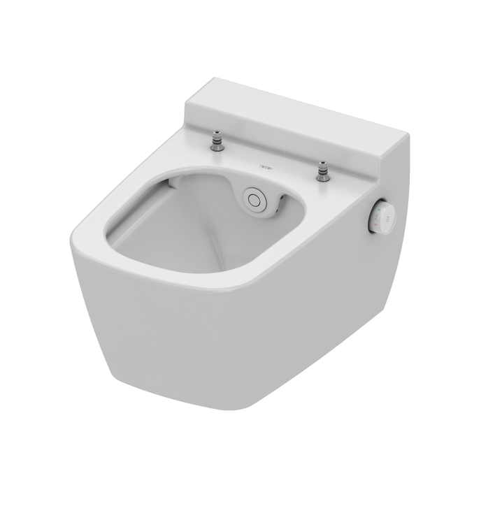 TECEone WC met douchefunctie, warm en koud water, wit