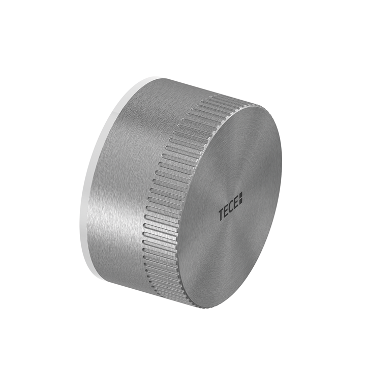 TECE-douche-WC bedieningsknop, geborsteld rvs